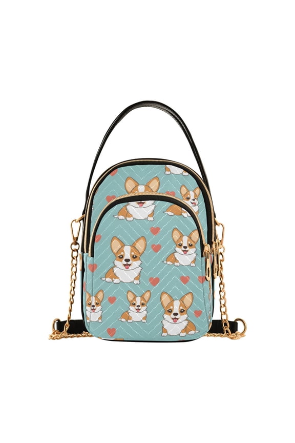 Giraffe Women's Crossbody Handbags Leather Crossbody Bags Fanny Pack Chest Bag for Travel