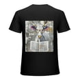 thumbnail image 1 of Giraffe retro graffiti picture, design shirt, artistic display, T-shirt lover gift casual breathable men, women, boys, girls, children, 1 of 4