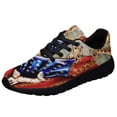 thumbnail image 1 of Giraffes American Shoes Sneakers for Women Men Black Size 6, 1 of 7
