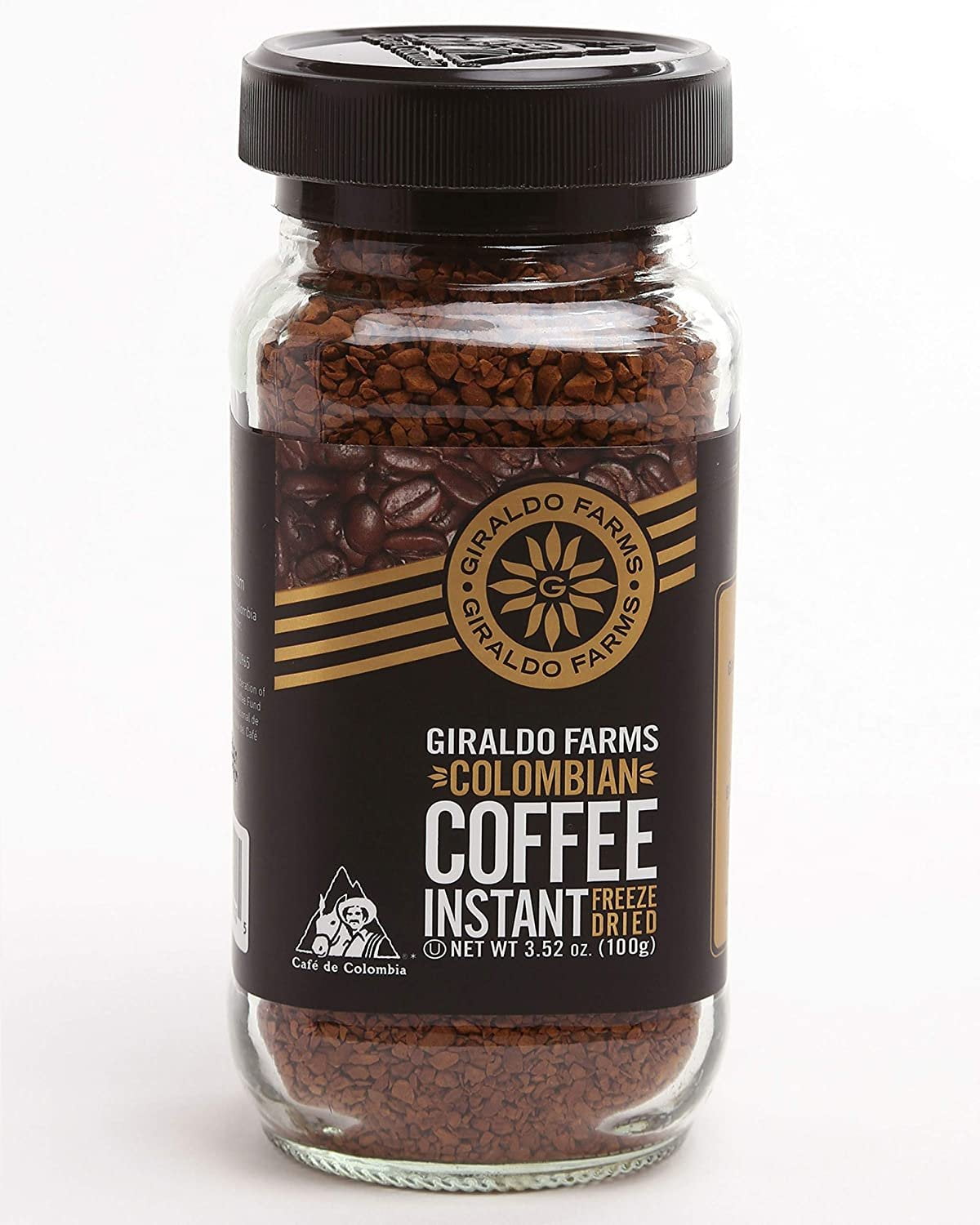 Giraldo Farms Colombian Instant Freeze Dried Coffee, 3.5 Oz.