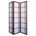 thumbnail image 1 of Girard 3-Panel Room Divider - Cherry, 1 of 1