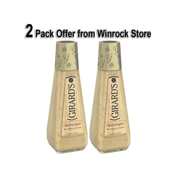 Girard's - Champagne 60 Calorie Vinaigrette Dressing, 12 oz (2 Bottles)