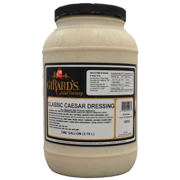 girards dressing Vinagrette Olde Venice Italian 12 oz California Ranch Market Premium dressings created in San Francisco 1939.65% less fat and 60% fewer calories than regular champagne dressing Girard's Light Champagne Vinaigrette Salad