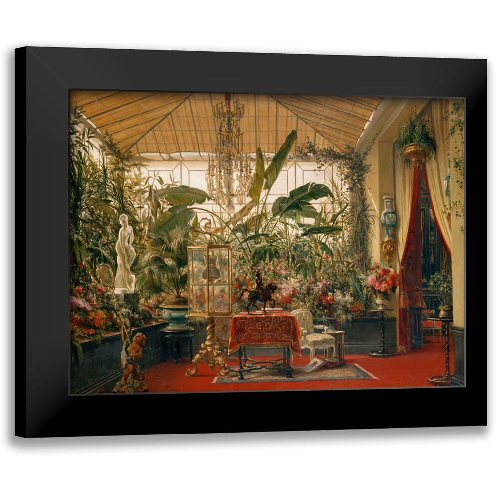 White, Kathryn 25x32 White Modern Wood Framed Museum Art