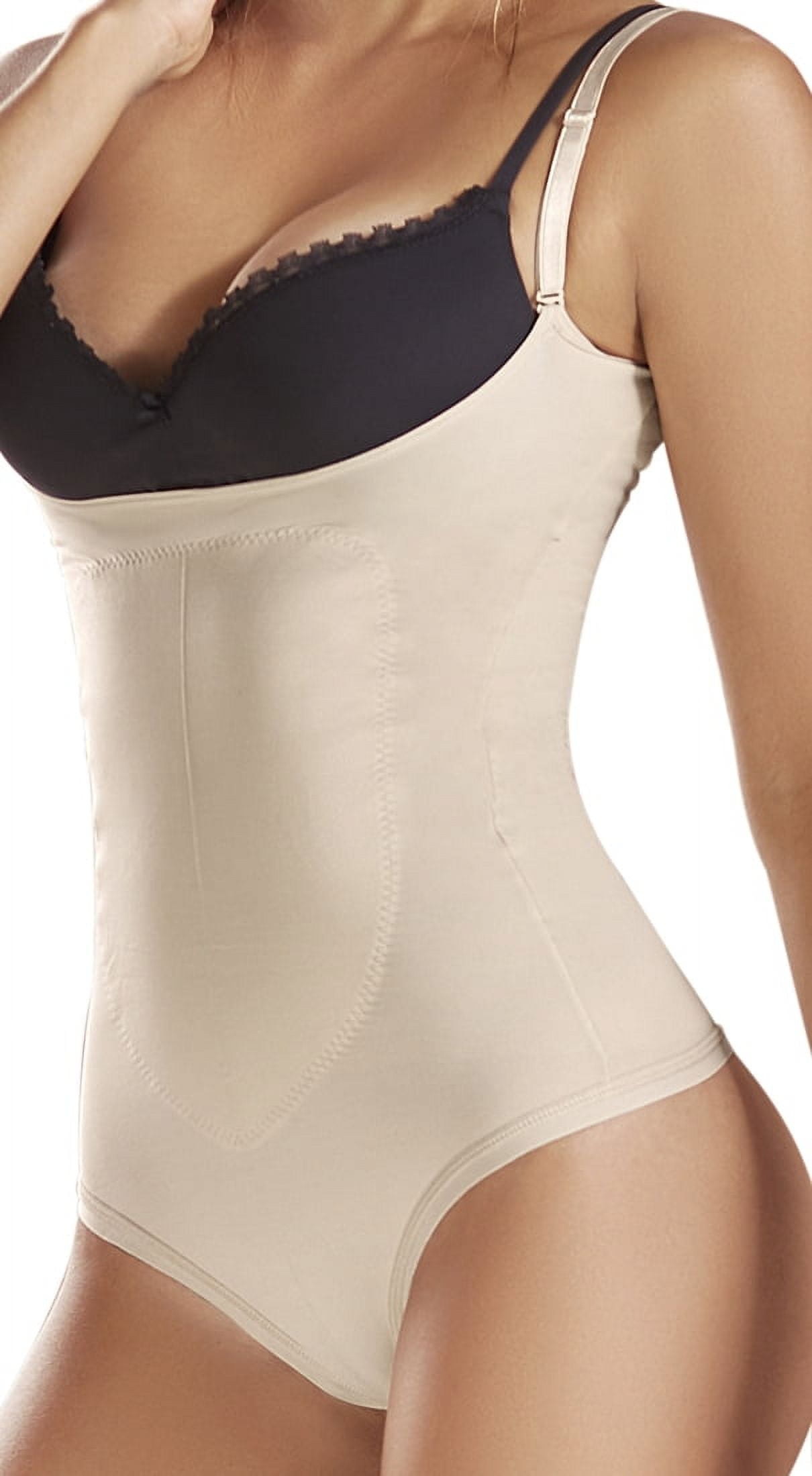Girdle Shapewear Bodysuit-Faja Colombiana Fresh and Light Faja Mujer Moldeadora  Colombiana Girdle for women invisible under your clothes Gusset Opening  with Hooks Sculpt your torso Adjustable Straps 