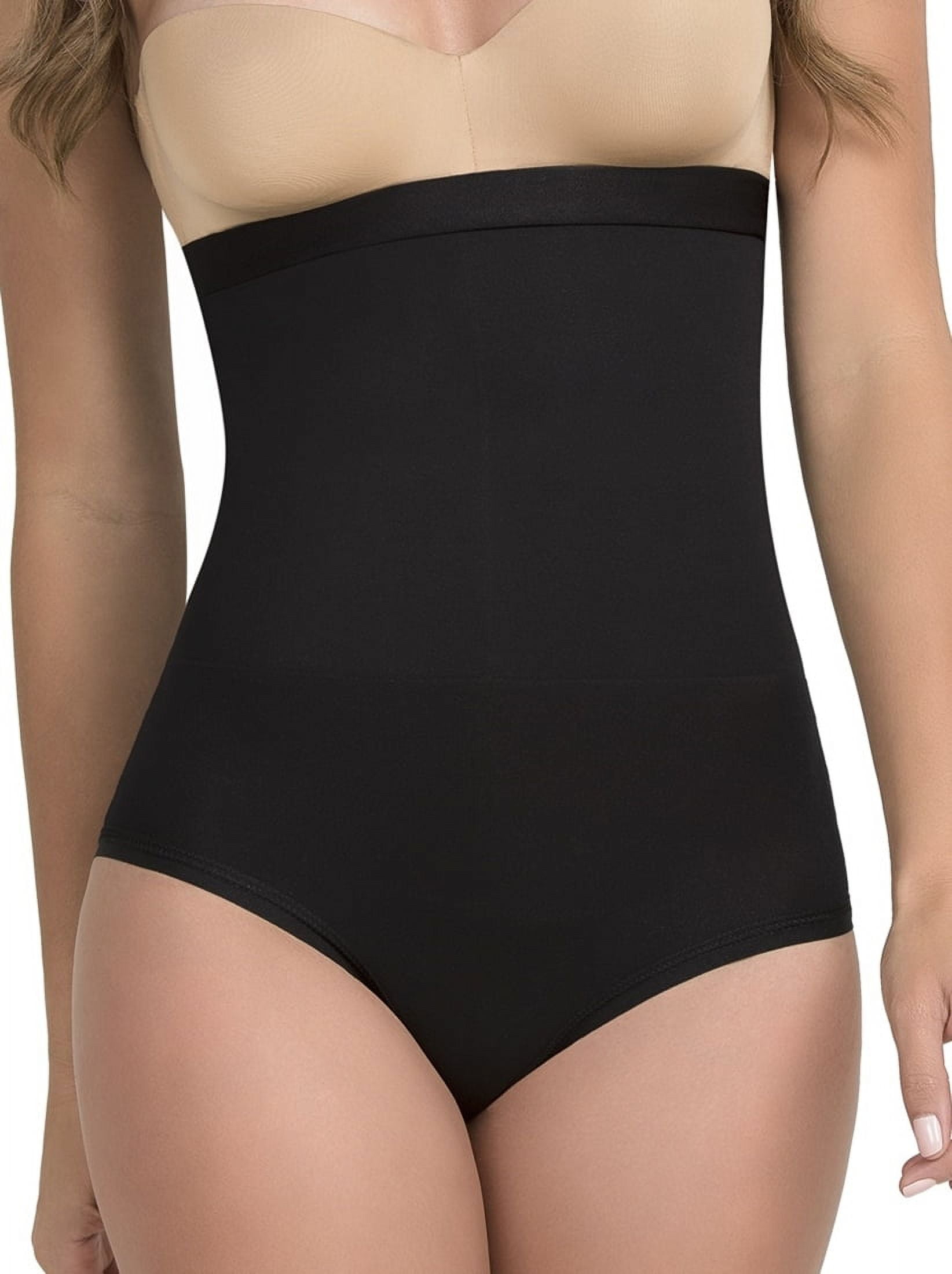 Fajas Colombianas Womens high cut panty shaper seamless shapewear panty  abdominal thermal zone fajas reductoras y moldeadoras-Shapewear & Fajas USA