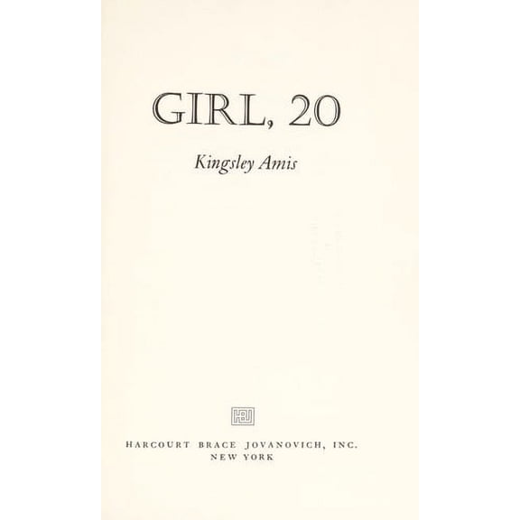 Pre-Owned Girl, 20 9780151356904 Used