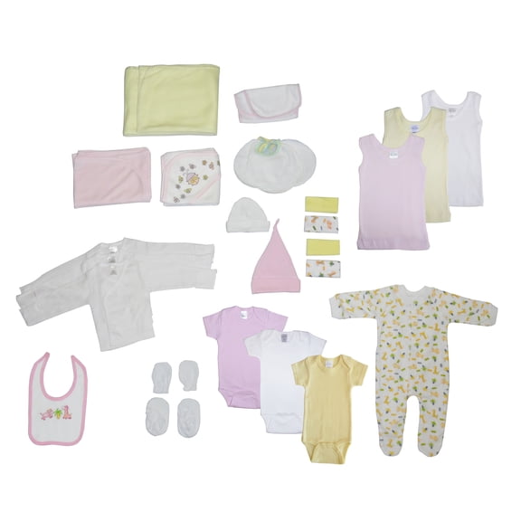 Girl 29 Piece Baby Starter Set Box