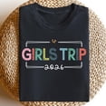 thumbnail image 1 of Girl 39 s Trip 2026 Shirts Girls Weekend Summer 2026 Vacation Tee Group Vacation Top Great, 1 of 2