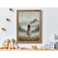 thumbnail image 1 of Girl Adventure Print, Mountain Nursery Art, Adventure Nursery Decor Girl, Toddler Room Decor, Girl'S Room Wall Art, Girl Wall Art Wall Art, Modern Wall Decor, 12x18 UNFRAMED, 1 of 2