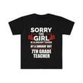 thumbnail image 1 of Girl Already taken by hot 7th grade teacher Soulmate Unisex T-shirt S-3XL, 1 of 2