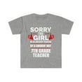 thumbnail image 1 of Girl Already taken by hot 7th grade teacher Soulmate Unisex T-shirt S-3XL, 1 of 2