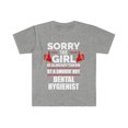 thumbnail image 1 of Girl Already taken by hot Dental Hygienist Soulmate Unisex T-shirt S-3XL, 1 of 2