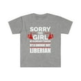 thumbnail image 1 of Girl Already taken by hot Liberian Soulmate Unisex T-shirt S-3XL Liberia, 1 of 2