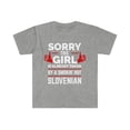 thumbnail image 1 of Girl Already taken by hot Slovenian Soulmate Unisex T-shirt S-3XL Slovenia, 1 of 2