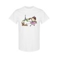 thumbnail image 1 of Girl And Dog In Paris T-Shirt Women -SPIdeals Designs, Female 3X-Large, 1 of 4
