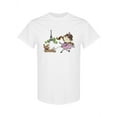 thumbnail image 1 of Girl And Dog In Paris T-Shirt Women -SPIdeals Designs, Female XX-Large, 1 of 4