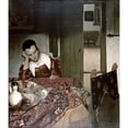 thumbnail image 1 of Girl Asleep at a Table Poster Print by  Johannes Vermeer  (12 x 12), 1 of 3