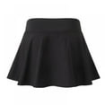 thumbnail image 1 of Girl Athletic Quick-drying Tennis Skirt S-2XL, 2 Layer Women Sports Workout Running Skirts With Built-in Shorts, 1 of 6