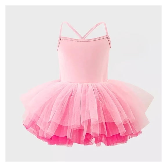 Girl Ballet Tutu Dress Professional Dancing Party Performance Costume Princess Wedding