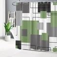 thumbnail image 1 of Girl Bath Shower Curtain Set Sketch of Woman Fashion Bun Perfect Eyebrow Eyelash Shower Curtains Home Decorative Extra Long Polyester Fabric Shower Curtain with Hooks 72x72 Inch Black White, 1 of 5