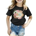 thumbnail image 1 of Girl Blouses Casual Mother's Day Floewr Print Leisure Going Out Tops, 1 of 4