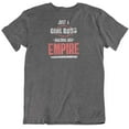 thumbnail image 1 of Girl Boss Building Empire T-Shirt Gift for Boss Lady and Women (Distressed) Dark Gray Heather, 1 of 7
