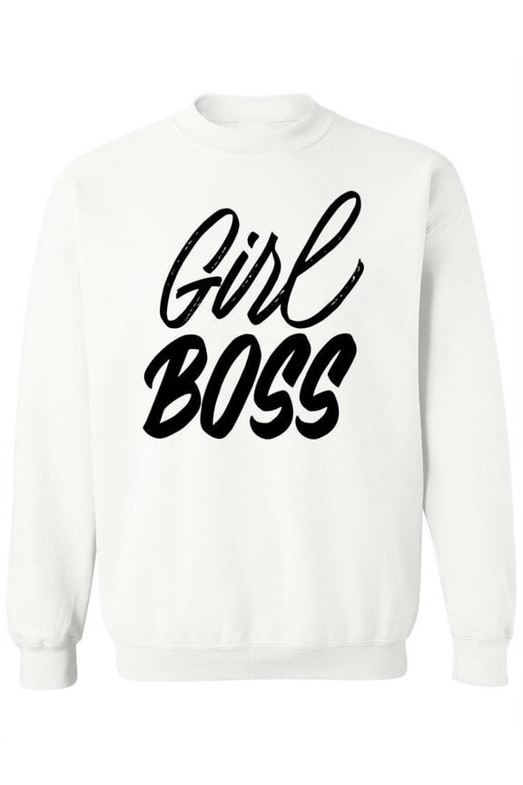 Girl Boss . Sweatshirt Women -Image by Shutterstock, Female Medium