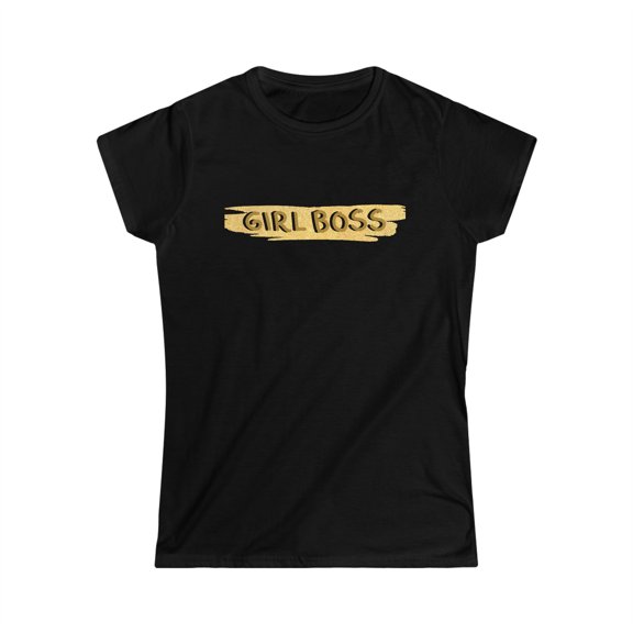 Girl Boss Women's Soft style Tee Women's T-Shirts Boss Lady