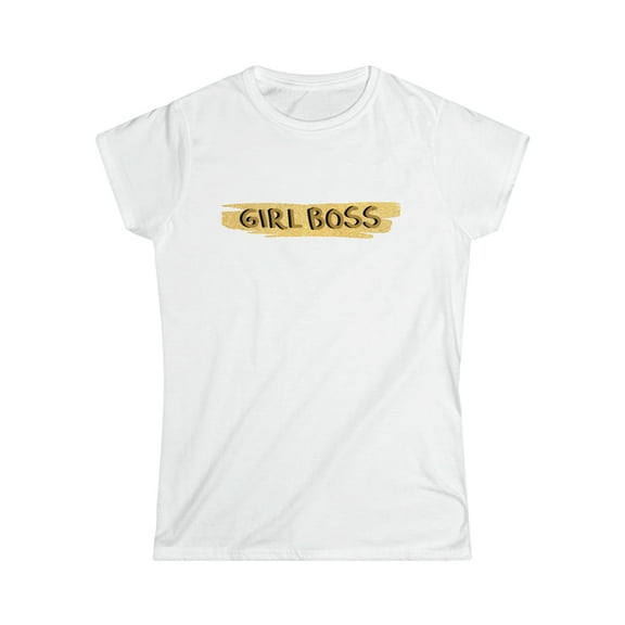 Girl Boss Women's Soft style Tee Women's T-Shirts Boss Lady