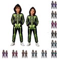 thumbnail image 1 of Girl Boy Halloween Zipper Long Sleeve 1 Piece Romper Jumpsuit Unisex Fall Outfits, 1 of 5