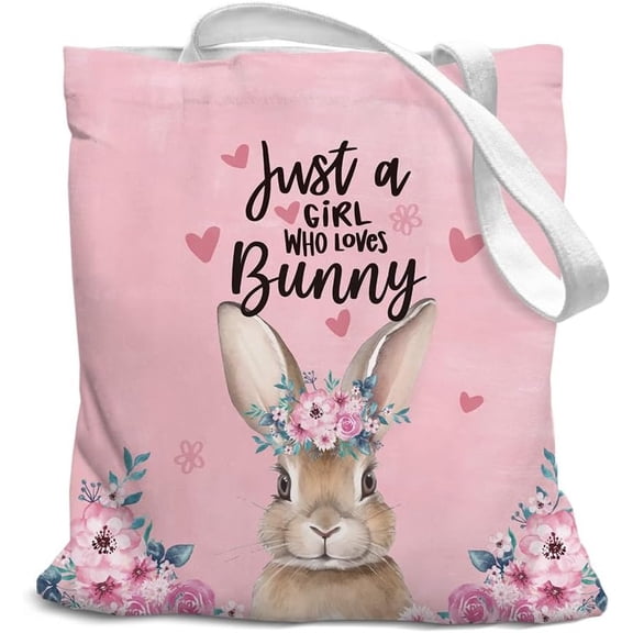 Girl Canvas Tote Bag for Women Teen Girls Gifts Cute Small Travel Work Tote Bags Grocery Bags