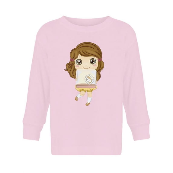 Girl Carrying Her Pet Hamster Long Sleeve Toddler -Image by Shutterstock, 3 Toddler