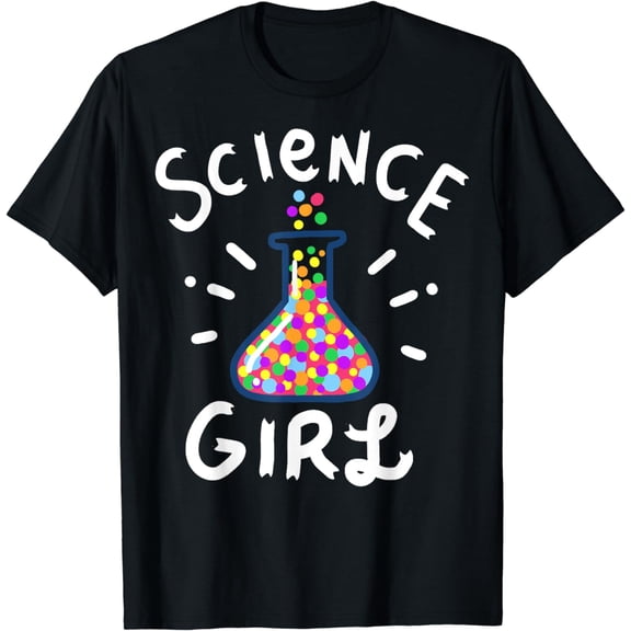 Girl Chemistry Biology Student Teacher T-Shirt