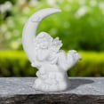 thumbnail image 1 of Northlight Girl Cherub Laying on Crescent Moon Statue - 7.25", 1 of 7