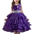 thumbnail image 1 of Girl Christmas Tutu Dress Tulle Birthday Party Wedding Formal Princess Ball Gown, 1 of 5