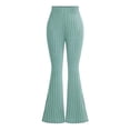 thumbnail image 1 of Girl Clothes Size 10-12 Pants Children's Elastic Waist Sport Casual Pants Solid Color Loose Fit Full Length Wide Leg for Fall Winter Spring, 1 of 4