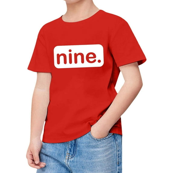 Girl Clothes Size 24 Months Long Sleeve Long Shirt Shirts For Teen Kids Girls Child Short Sleeve Prints T Shirt Trendy Girls Fans Present Tops