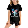 thumbnail image 1 of Girl Clothes Summer Outfits, Sleeveless Tank Top + Shorts 2Pcs Cute Baby Girls Clothing Set 1-7T Girls Summer Set 2-12 Years,5-6 Years, 1 of 7