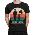 thumbnail image 1 of Girl Dad Awesome Like My Daughter Fathers Day Dad Gift Mens T-Shirts Top #TA-89, 1 of 2