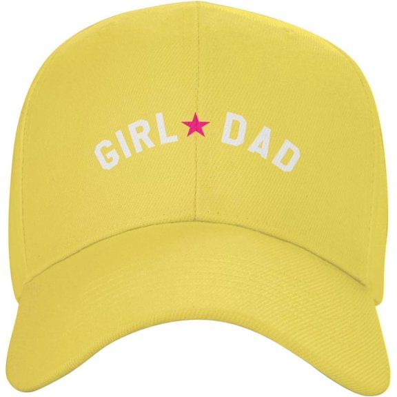 Girl Dad Dad Hat Outdoor Trucker Hat Unisex Classic Baseball Cap Adjustable Cascade Black