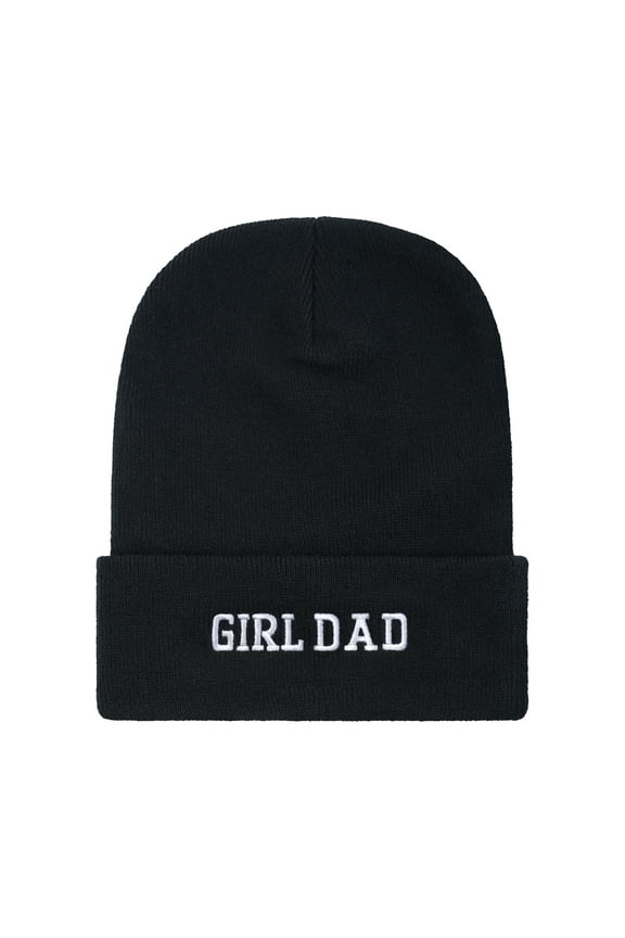 Girl Dad Daddy Hat Fathers Day Birthday Gifts for Dad From Daughter Mens Knit Cap Dad Hats for Men