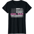 thumbnail image 1 of Girl Dad Father's Day Dad Daughter, Dad Of Girls Outnumbered T-Shirt, 1 of 6