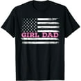 thumbnail image 1 of Girl Dad Father's Day Dad Daughter, Dad Of Girls Outnumbered T-Shirt, 1 of 5