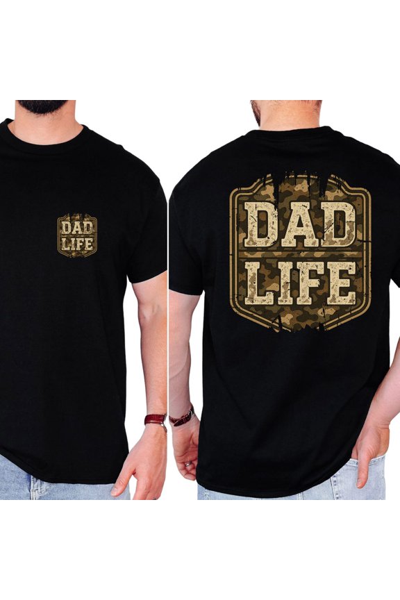 Girl Dad Her Protector Forever Strong Father T-Shirt