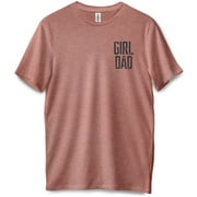 Girl Dad Shirt Father's Day Gift Daughter Wife Men's Graphic Short Sleeve Tee
