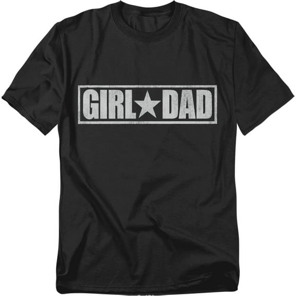 Girl Dad Star Unisex Graphic Tee For Men & Women