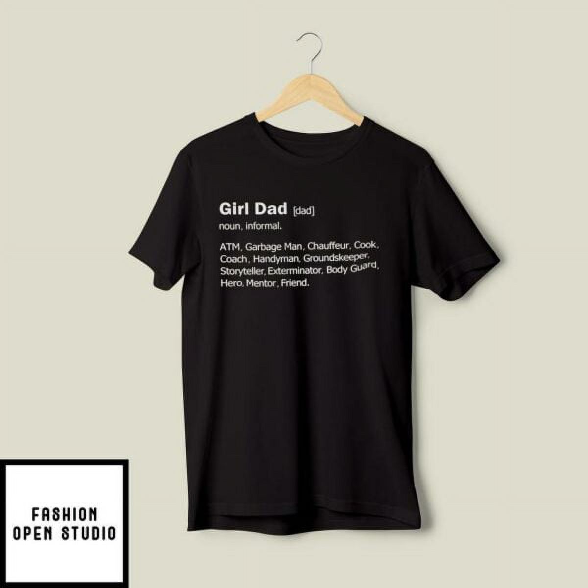 Girl Dad TShirt Girl Dad Definition