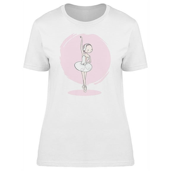 Girl Dancing Ballet T-Shirt Women -Image by Shutterstock, Female x-Large