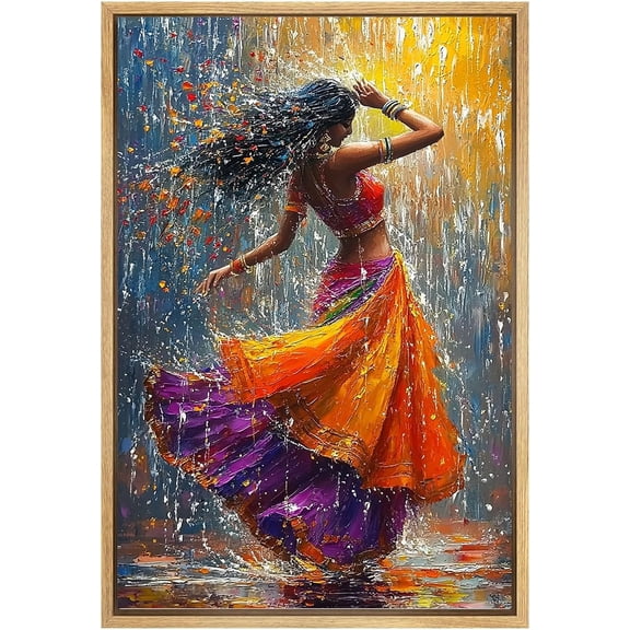 Girl Dancing Wall Art Ballet Nursery Girl Poster Prints Nursery Dancer Paintings Pink Ballet Poster Vintage Dance Picture Ballerina Canvas Painting for Kids Room Decorch